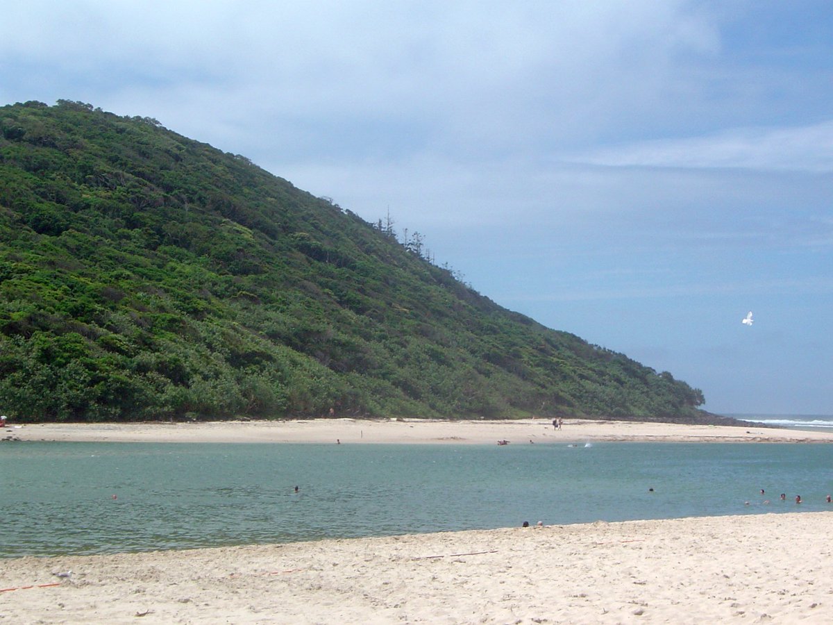 Burleigh headland and Tallebudgera Creek